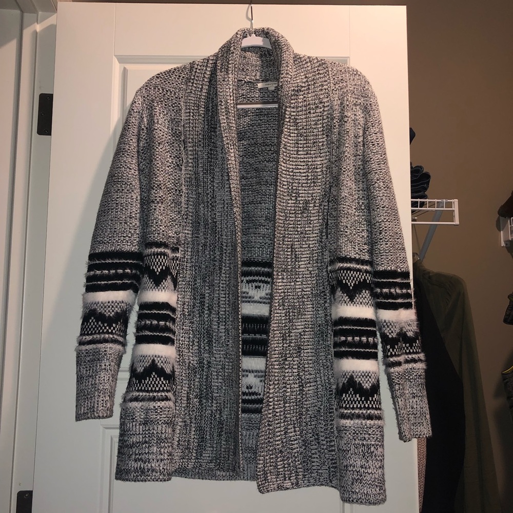 Gray Cardigan